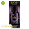 Produit de la marque Manix Skyn All Night Long Lubrifiant Longue Durée à Base de Silicone - 80ml sur un fond blanc avec un logo Parachezvous et celui de de la marque Skyn
