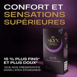 Skyn Preservatif Elite Ultra Fins Ultra Doux 10u 4