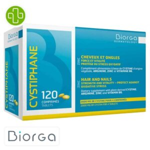Biorga Cystiphane Cheveux Et Ongles 120 Comprimes