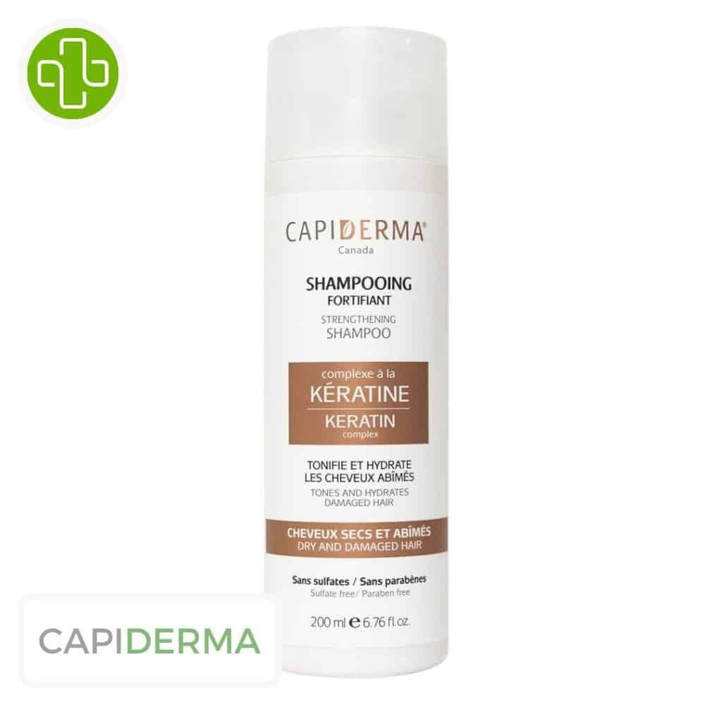 Capiderma Keratine Shampoing Fortifiant 200ml