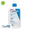 Produit de la marque CeraVe Lait Hydratant Peaux Sèches à Très Sèches - 473ml sur un fond blanc avec un logo Parachezvous et celui de de la marque CeraVe