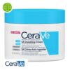 Produit de la marque CeraVe SA Crème Anti-Rugosités Peaux Sèches, Rugueuses & Squameuses - 340g sur un fond blanc avec un logo Parachezvous et celui de de la marque CeraVe