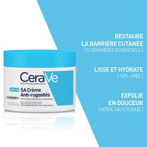 Cerave Sa Creme Anti Rugosites Peau Seche Rugueuse Squameuse 10 Uree 340g 8