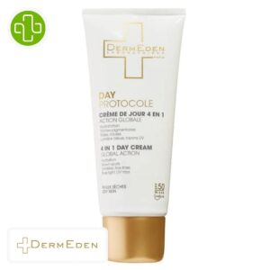 Dermeden Day Protocole Creme De Jour 4en1 Action Globale Peau Seche Spf50 50ml