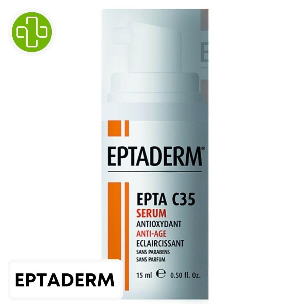 Eptaderm Epta C35 Serum Antioxydant Anti Age Eclaircissant 15ml