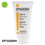 Produit de la marque Eptaderm Epta DS Crème États Sébo-Squameux - 40ml sur un fond blanc avec un logo Parachezvous et celui de de la marque Eptaderm