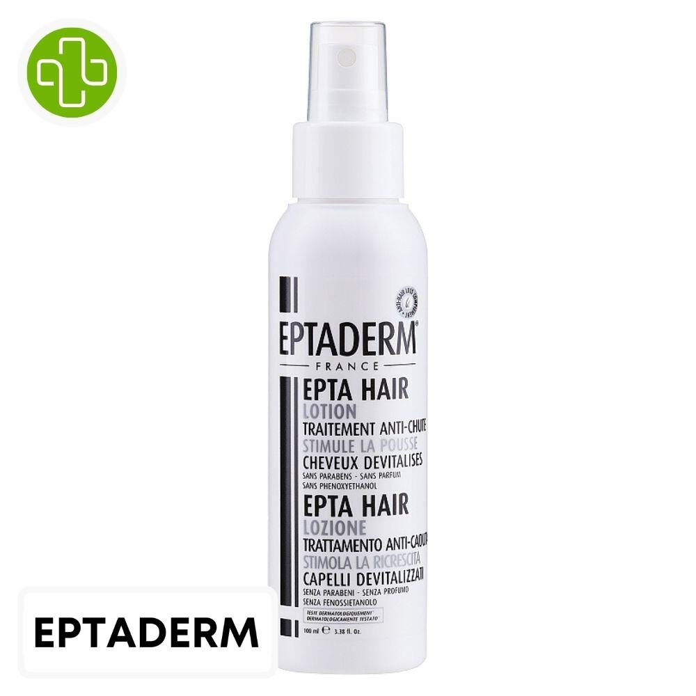 Eptaderm Epta Hair Lotion Traitement Anti Chute 100ml