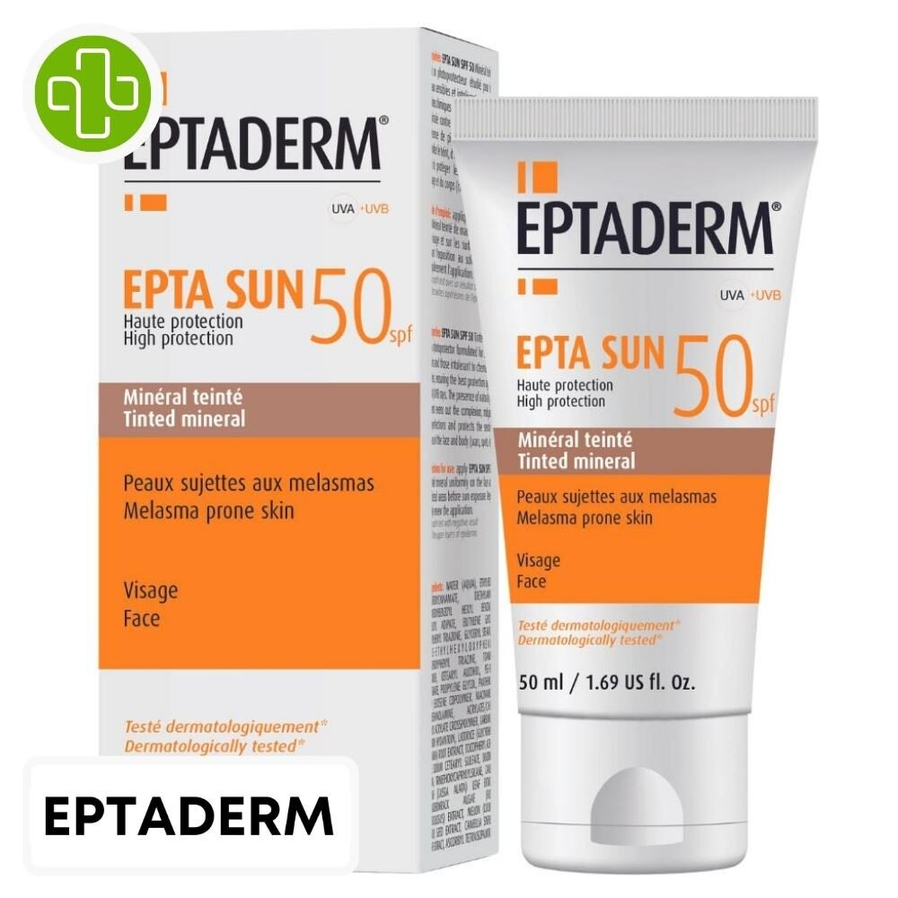 Eptaderm Epta Sun Mineral Teinte Spf50 50ml