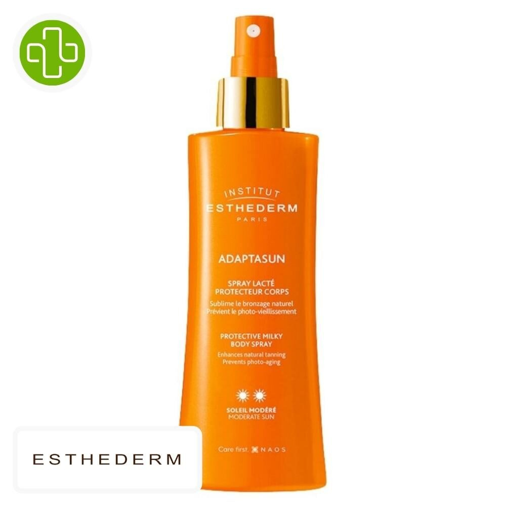 Esthederm Adaptasun Spray Lacte Protecteur Corps Soleil Modere 150ml
