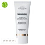 Produit de la marque Esthederm Photo Reverse Crème Solaire Anti-Taches Invisible - 50ml sur un fond blanc avec un logo Parachezvous celui de de la marque Esthederm