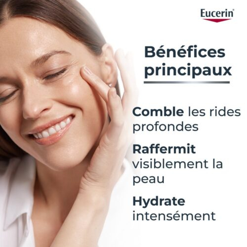 Eucerin Hyaluron Filler 3x Effect Soin De Jour Peau Seche 50ml 3