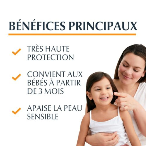 Eucerin Sun Sensitive Protect Kids Spray Solaire Spf50 200ml Destockage 4