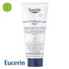 Produit de la marque Eucerin UreaRepair Crème Pieds Apaisante 10% d'Urée - 100ml sur un fond blanc avec un logo Parachezvous et celui de de la marque Eucerin