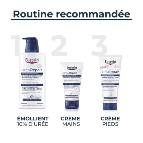Eucerin Urearepair Creme Pieds Tres Secs 10 D Uree 100ml Destockage 2