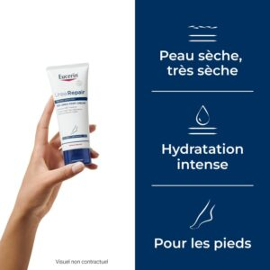 Eucerin Urearepair Creme Pieds Tres Secs 10 D Uree 100ml Destockage 3