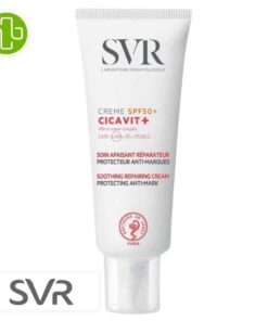 Svr Cicavit Creme Soin Apaisant Reparateur Protection Anti Marques Spf50 40ml