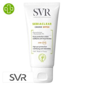 Svr Sebiaclear Creme Solaire Matifiante Anti Imperfections Spf50 40ml