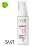 Produit de la marque SVR Sensifine 10 Hydra Crème Hydratante Apaisante – 40ml sur un fond blanc avec un logo Parachezvous et celui de de la marque SVR