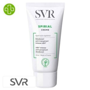 Svr Spirial Creme Deodorant Anti Transpirant Intense 48h 50ml