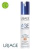 Produit de la marque Uriage Age Protect Crème Anti-Âge Multi-Actions Spf30 – 40ml sur un fond blanc avec un logo Parachezvous et celui de de la marque Uriage