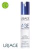 Produit de la marque Uriage Age Protect Fluide Anti-Âge Multi-Actions - 40ml sur un fond blanc avec un logo Parachezvous et celui de de la marque Uriage