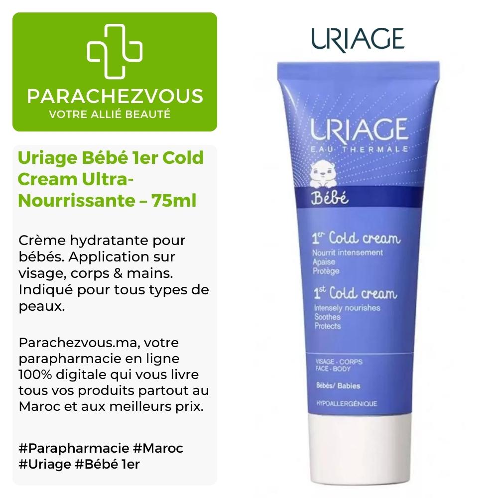 Uriage Bébé 1er Cold Cream Ultra-Nourrissante - 75ml Maroc