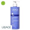 Produit de la marque Uriage Bébé 1er Lait Hydratant – 500ml sur un fond blanc avec un logo Parachezvous et celui de de la marque Uriage
