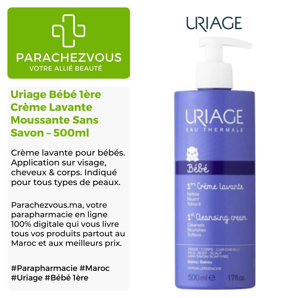 Uriage - Bebe 1ere Creme Lavante Visage Corps Et Cuir Chevelu 1l Uriage :  : Beauté et Parfum