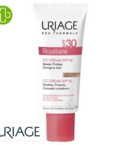 Uriage Roseliane Cc Creme Teinte Medium Apaise Et Corrige Le Teint Spf30 40ml