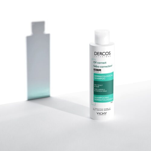 Vichy Dercos Oil Correct Shampoing Dermatologique Sebo Correcteur 200ml 2
