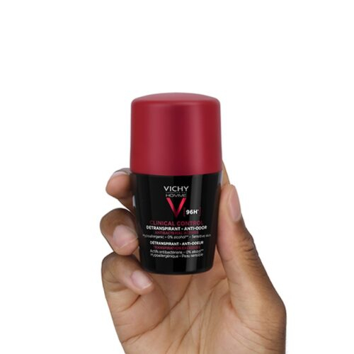 Vichy Homme Deodorant Roll On Clinical Control Detranspirant Anti Odeur 96h 50ml 4