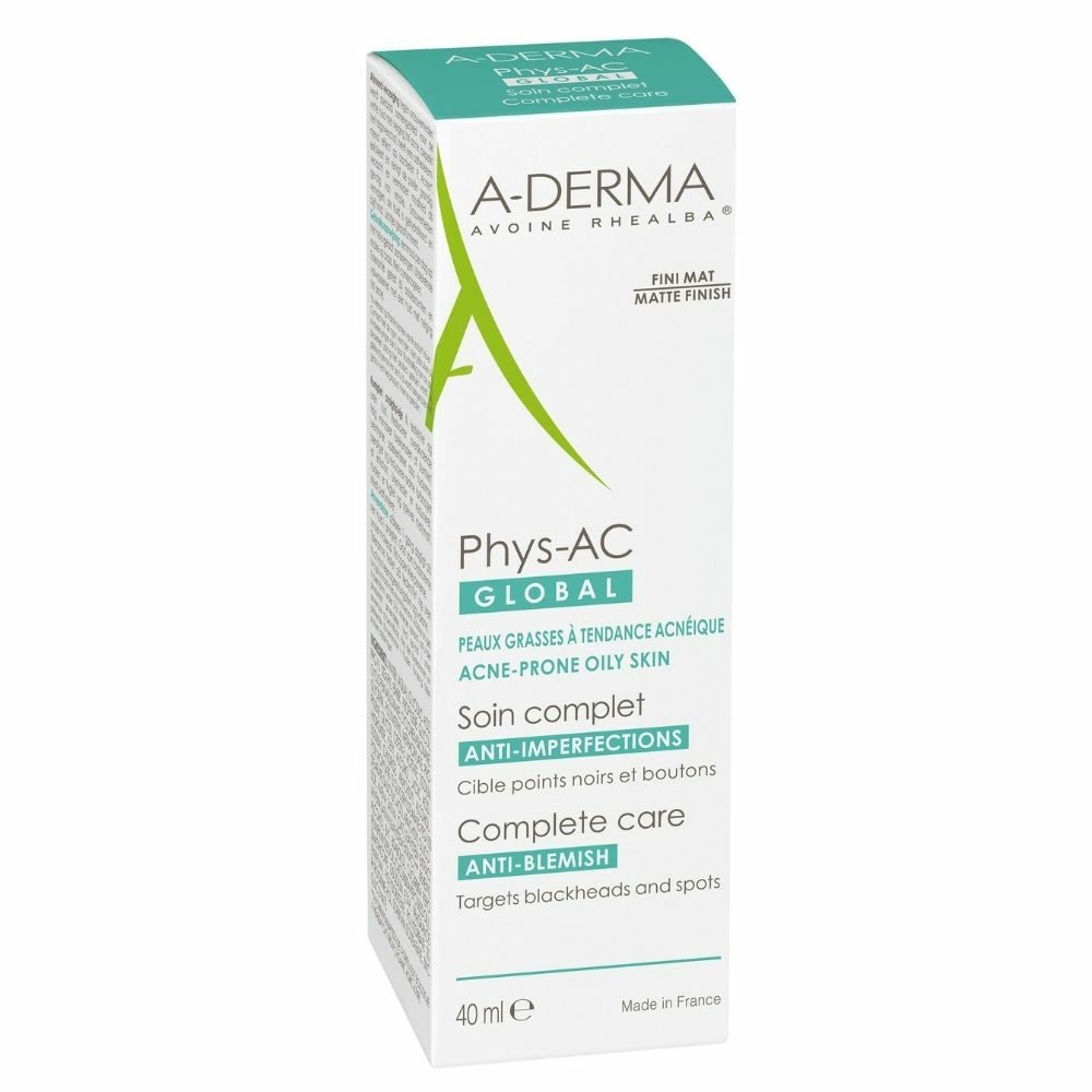 A-derma phys-ac global soin complet anti-imperfections - 40ml