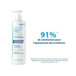 Ducray Dexyane Gel Nettoyant Surgras 400ml 7