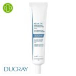 Produit de la marque Ducray Kelual DS Crème Apaisante Squamoréductrice - 40ml sur un fond blanc avec un logo Parachezvous et celui de D1la marque DUCRAY