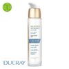 Produit de la marque Ducray Melascreen Photo-Vieillissement Sérum Global Anti-Taches Anti-Âge - 30ml sur un fond blanc avec un logo Parachezvous et celui de de la marque DUCRAY
