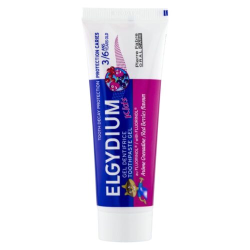 Elgydium Kids Dentifrice Grenadine Enfants 3-6 ans Dents de Lait - 50ml