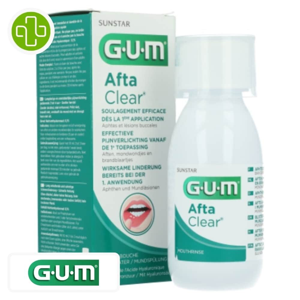 Gum Afta Clear Bain De Bouche 120ml