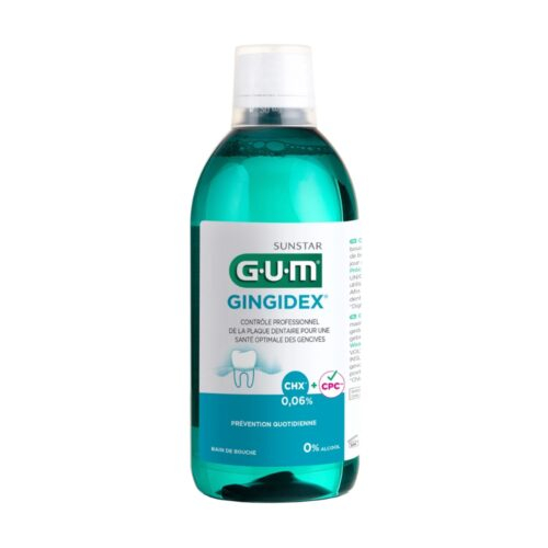Gum Gingidex Bain De Bouche 006 Chx Cpc Sans Alcool 300ml