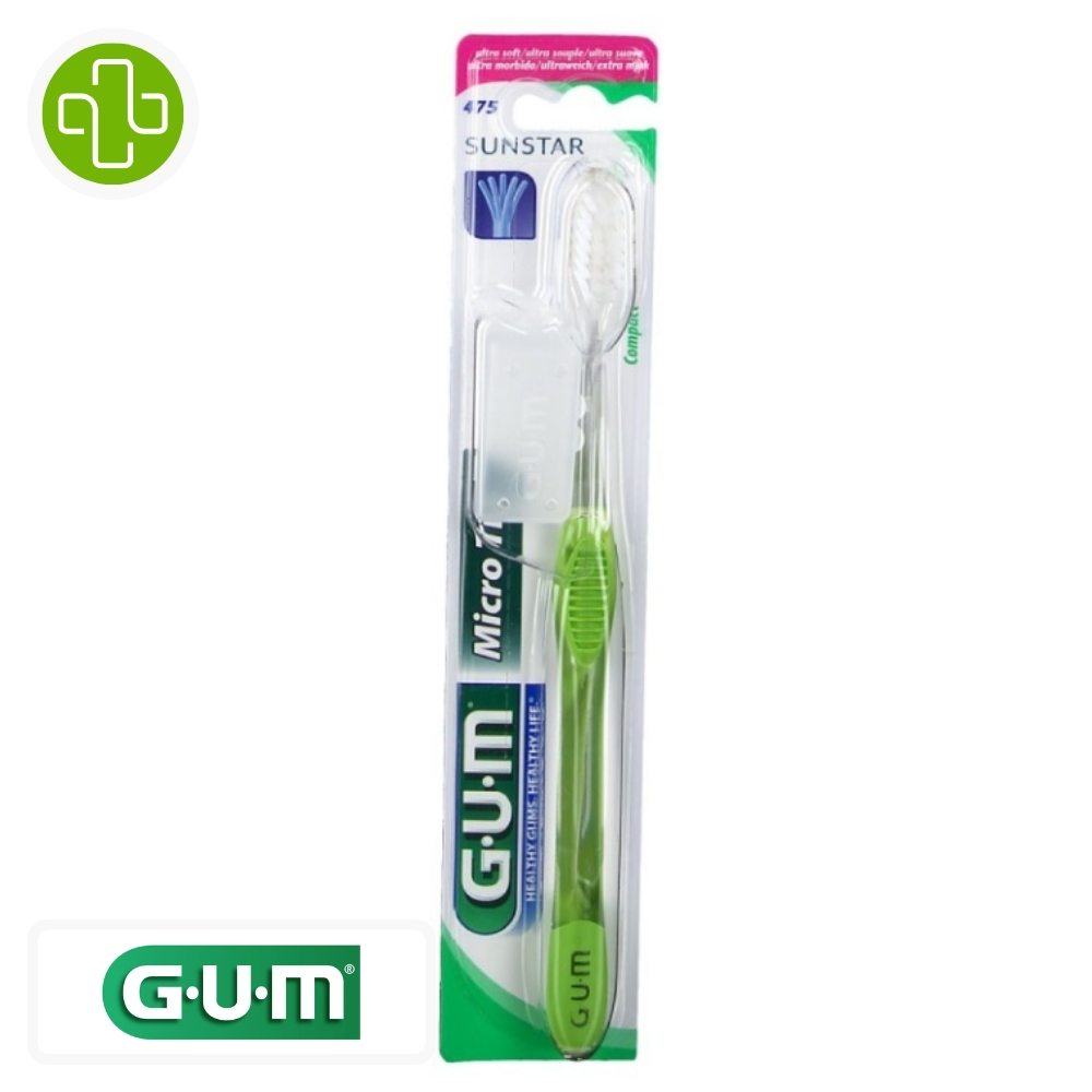 Gum microtip sensitive brosse a dents 475