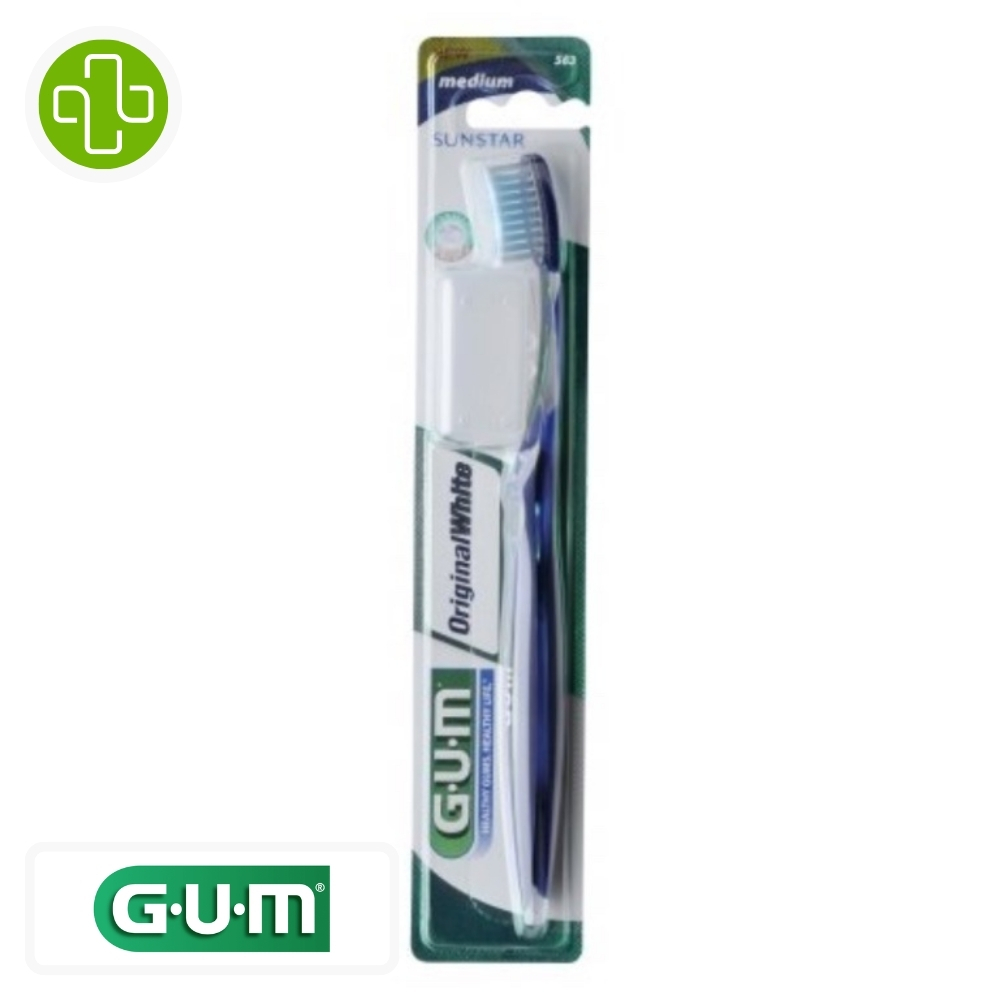 Gum original white brosse a dents
