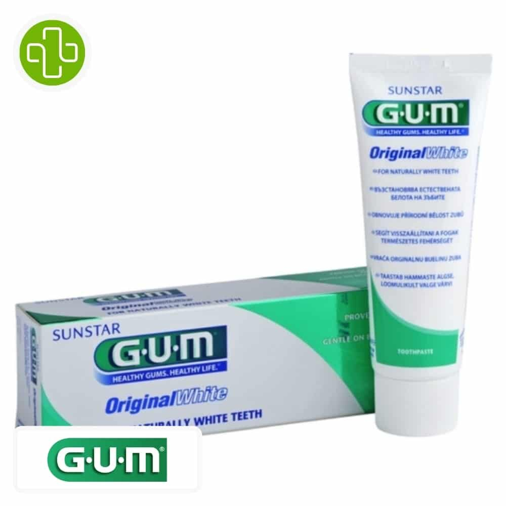 Gum Original White Dentifrice 75ml