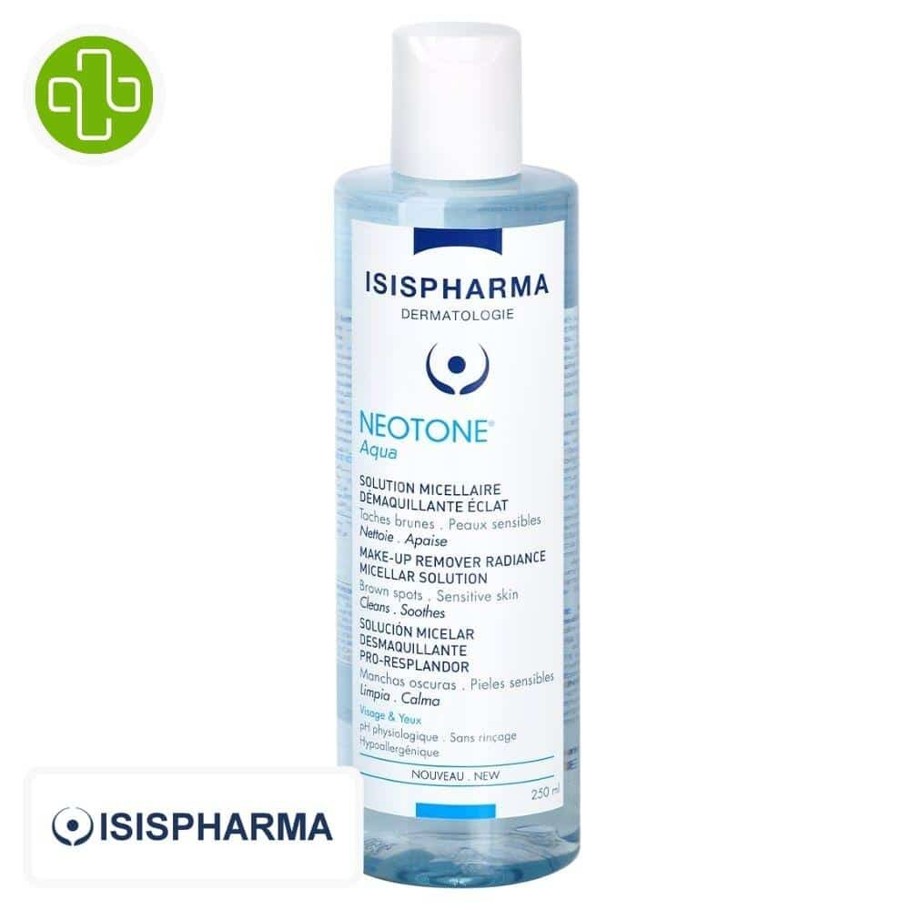 Isispharma Neotone Aqua Solution Micellaire Demaquillante Eclat 400ml