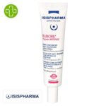 Produit de la marque Isispharma Ruboril Expert Intense Soin Concentré Anti-Rougeurs Localisées – 15ml sur un fond blanc avec un logo Parachezvous et celui de de la marque Isispharma