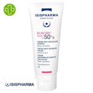 Isispharma Ruboril Expert Spf50 Creme Anti Rougeurs Teintee 40ml
