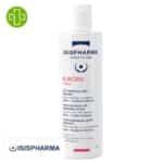 Produit de la marque Isispharma Ruboril Lotion Lait Démaquillant Apaisant – 250ml sur un fond blanc avec un logo Parachezvous et celui de de la marque Isispharma
