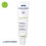 Produit de la marque Isispharma Teen Derm Alpha-Pure Soin Intense Anti-Imperfections - 30ml sur un fond blanc avec un logo Parachezvous et celui de de la marque Isispharma