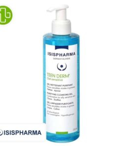 Isispharma Teen Derm Sensitive Gel Nettoyant Purifiant 250ml