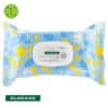 Produit de la marque Klorane Bébé Lingettes Nettoyantes Douces - 70 unités sur un fond blanc avec un logo Parachezvous et celui de de la marque klorane