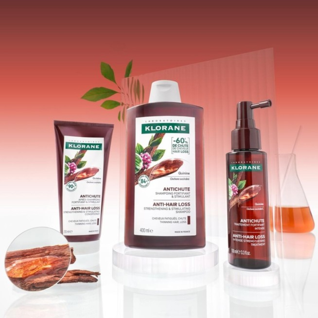 KLORANE - Quinine & Edelweiss Bio Après-Shampoing Force - 200ml - Image 2