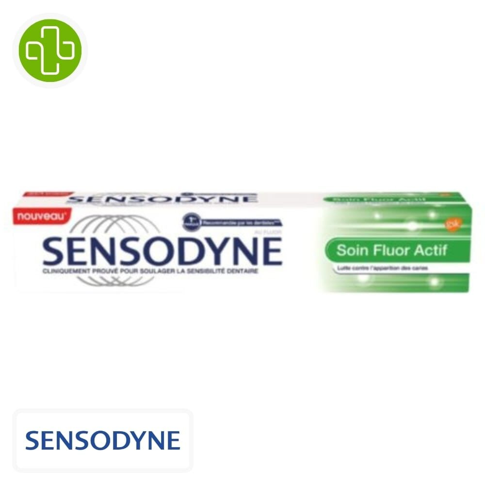 Sensodyne Dentifrice Soin Fluor Actif 75ml